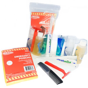 Standard Hygiene Kit with Rain Poncho